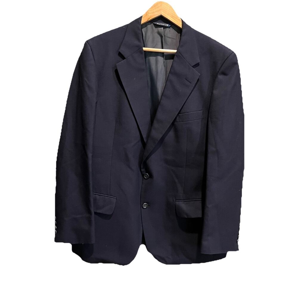 Burberrys Prorsum Navy Wool Single Breasted Men's‎ Blazer Size 48
